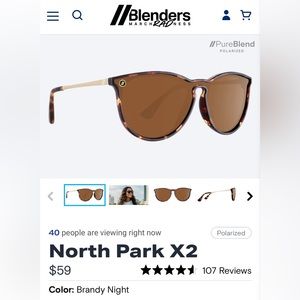 Blenders Sunglasses -Practically brand New!!-